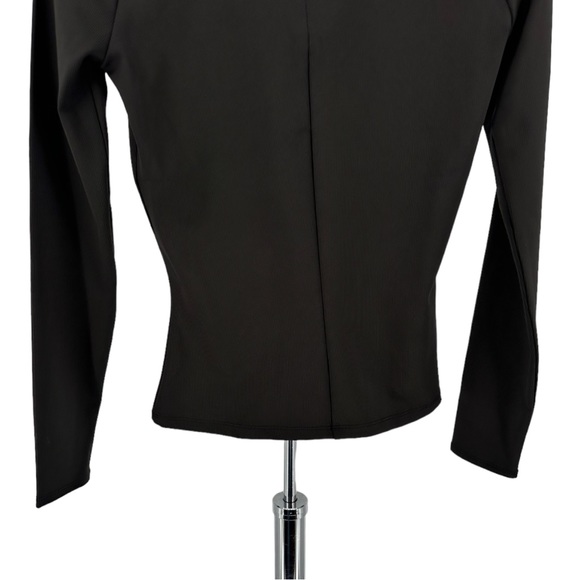 n:Philanthropy Catello Top in Black Mock Neck Choker Cutout Ribbed sz Small NWT - Picture 7 of 12
